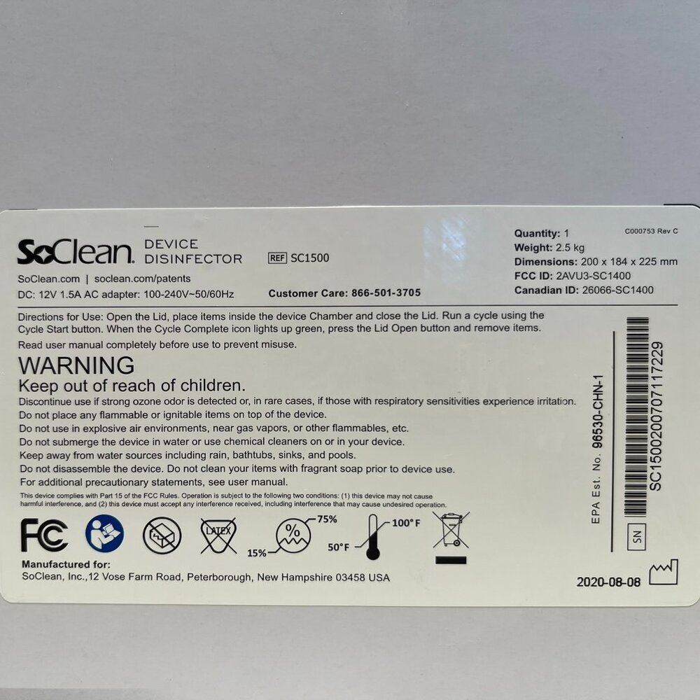 SoClean Device Disinfector - Picture 10 of 10